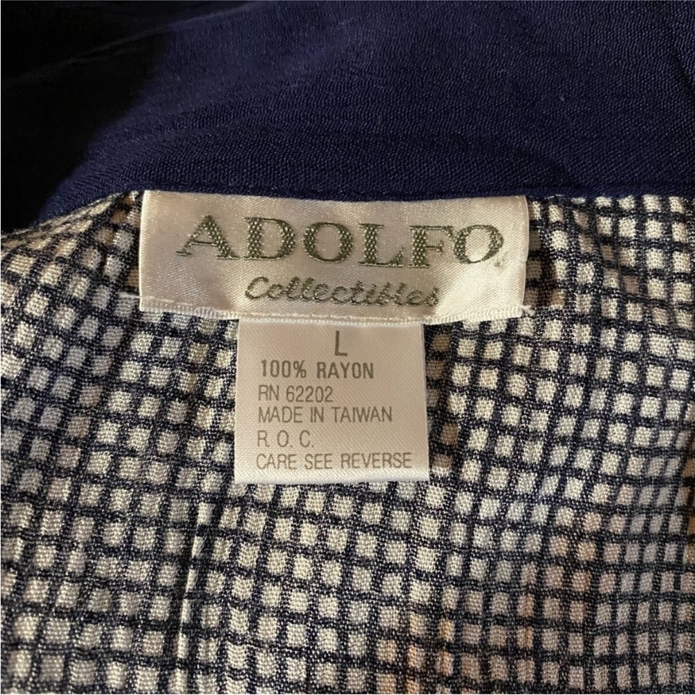 Adolfo Collectibles Checkered Jumpsuit - Picture 13 of 14